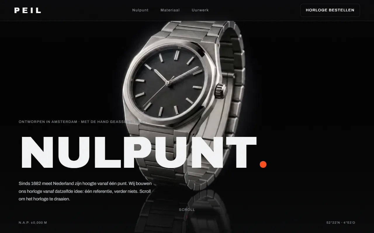 Website van NULPUNT